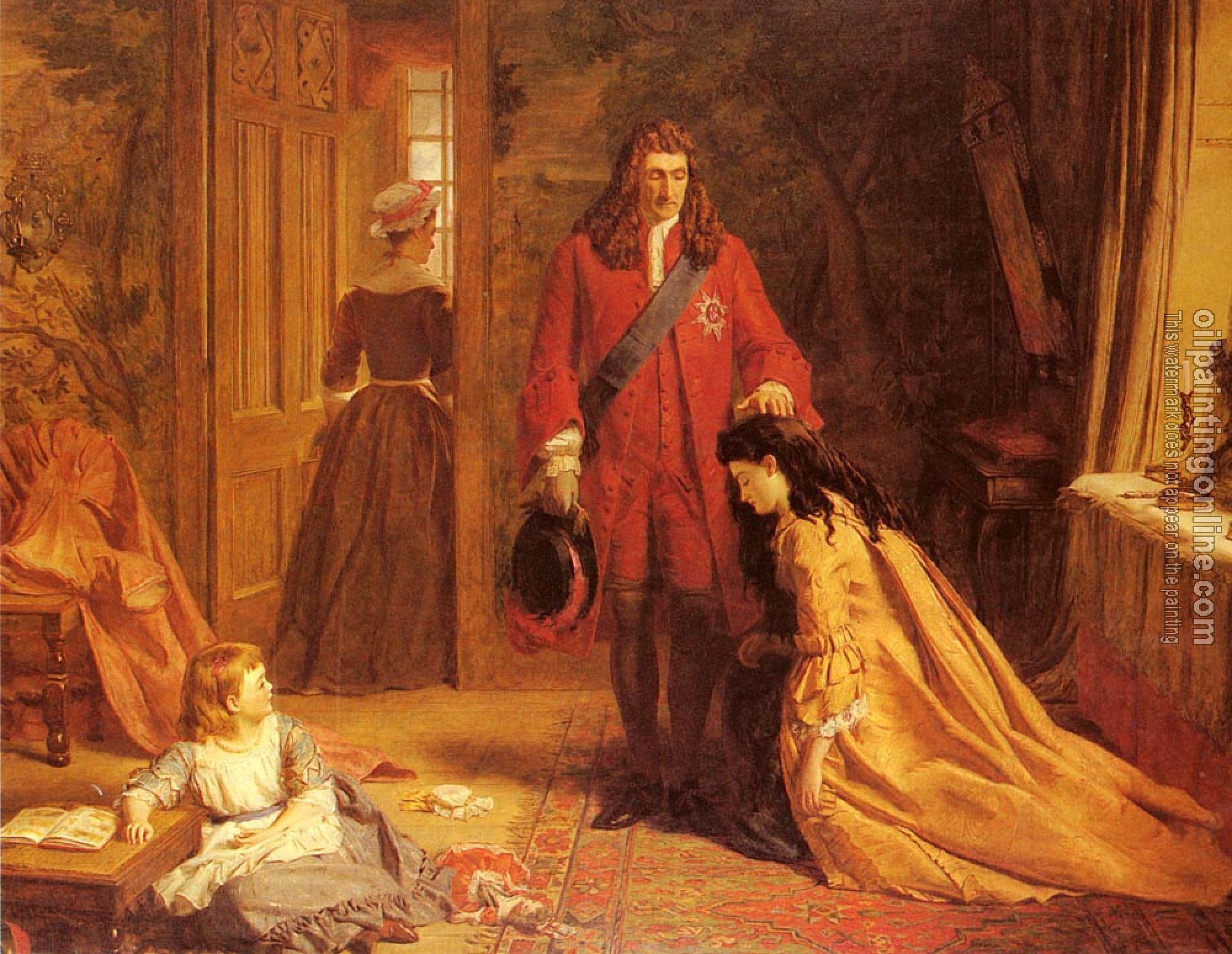 William Powell Frith - An Incident In The Life Of Mary Wortley Montague
